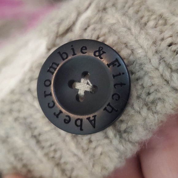 Abercrombie Vintage Fair Isle Wool Blend Cardigan Sweater - Picture 12 of 12